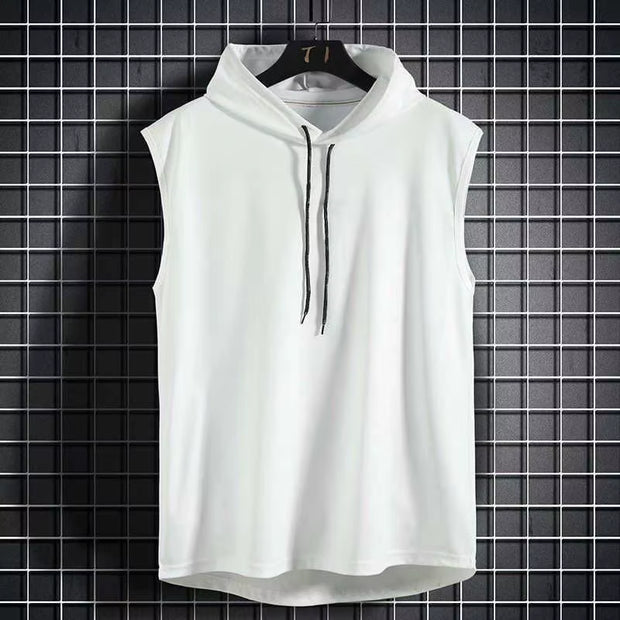 MRMT 2025 Brand New Men'S Tank Tops Vest Sleeveless Tees for Male Hooded Man Vests Tops Hip Hop Men Tank Top Hoody T Shirt