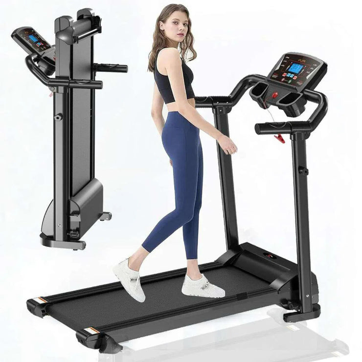 Treadmill Electric Motorized with 9 % Incline Gym Running Machine Home Folding