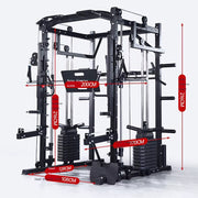 Commercial Squat Bench Press Integrated Gantry Smith Machine Comprehensive Training Fitness Equipment
