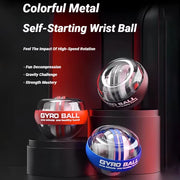 Forearm Exerciser Muscle Fitness Equipment Gyroscope Gyro Wrist Ball Booster Trainer Power Training Aid Sport Gym Equipments ﻿
