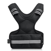 Adjustable Weighted Vest 4-10Lb Cradle Vest with 6 Weights & Large Pocket for Home Workouts, Running, Walking Strength Training