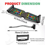 New Arrival Custom Logo Portable Foldable Push up Bar Home Workout Exercise Equipment Push up Board