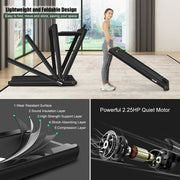 Folding Treadmill Electric 1-12KM/H with Bluetooth