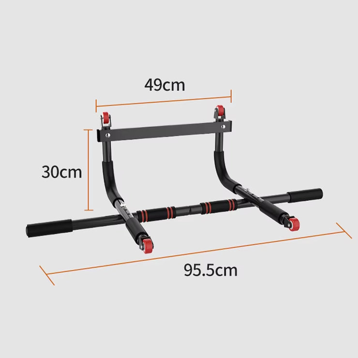 Indoor Fitness No Drilling Horizontal Bars Pull up Trainer Workout Grip Handle Home Gym Bodybuilding Sports Exercise Equipments