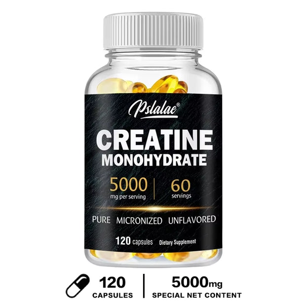 Creatine Monohydrate - Build Muscle, Improve Athletic Performance, Fitness, Energy Production