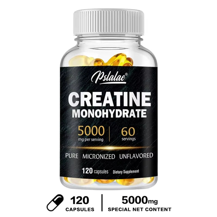 Creatine Monohydrate - Build Muscle, Improve Athletic Performance, Fitness, Energy Production