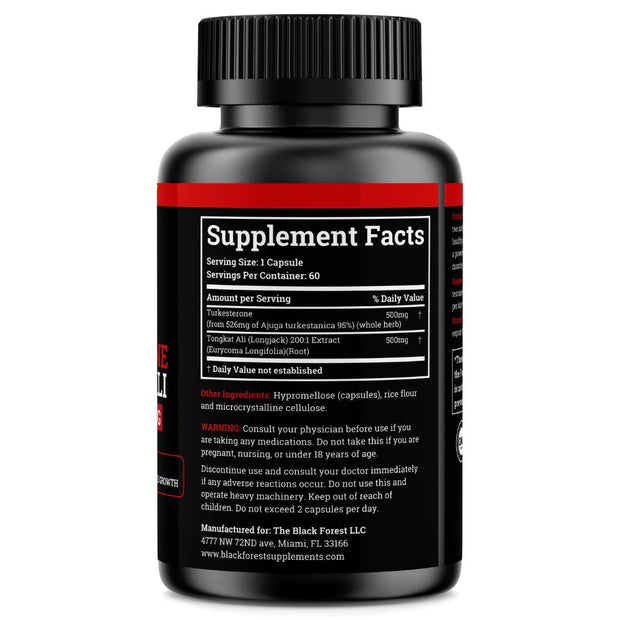 Turkesterone & Tongkat Ali | 1000MG | (Max Purity)