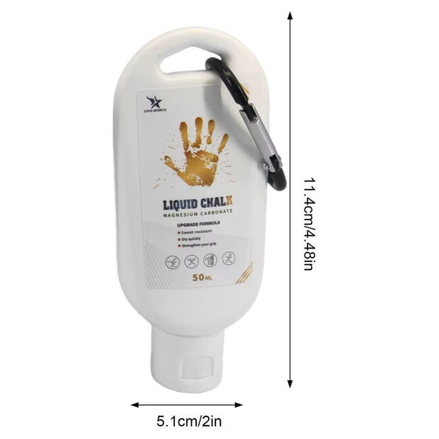 30/50/100Ml Sports Liquid Chalk Magnesium Powder Fitness Weight Lifting Non-Slip Cream Grip Weight Lifting Climbing Gym Sports