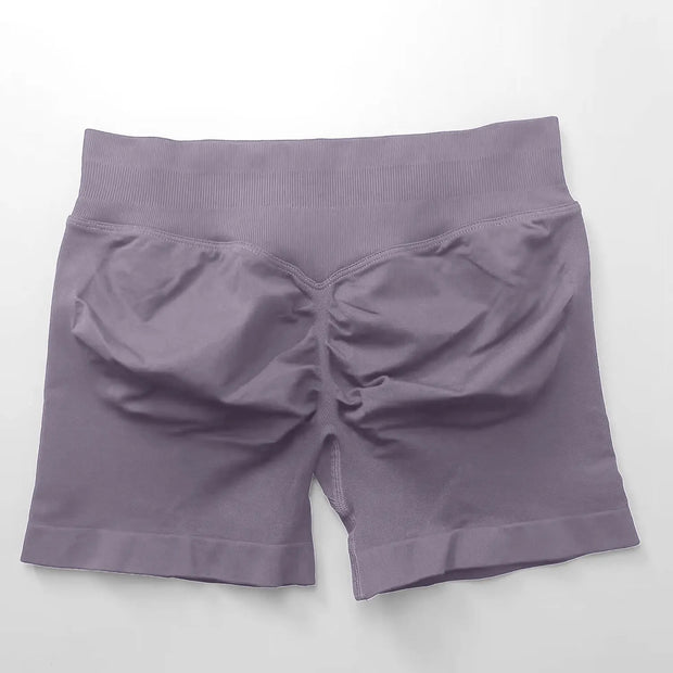 Shorts Women Seamless Gym Wear Low Waist Yoga Bike Sports Workout Fitness Leggings Running Clothing Scrunch Butt Tights