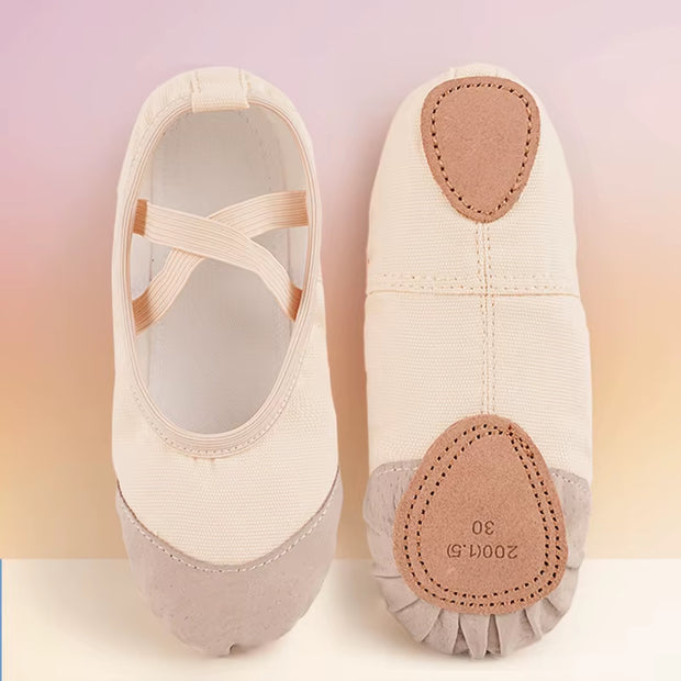 Children Girls Ballet Shoes Soft Sole Dance Shoes Kids Boys Adult Ballet Slippers Indoor Yoga Gym Dance Practice Shoes