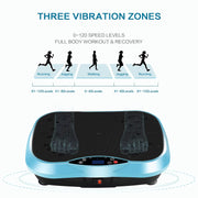Vibration Slimming Plate Exercise Machine Whole Body Fitness Vibration Platform Home Training Equipment for Recovery & Wellness