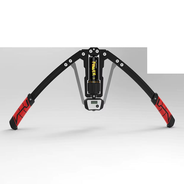 Hydraulic Power Chest Expander Arm Twister Trainer Exerciser Adjustable Smart Counter Home Gym Upper Body Strength Training