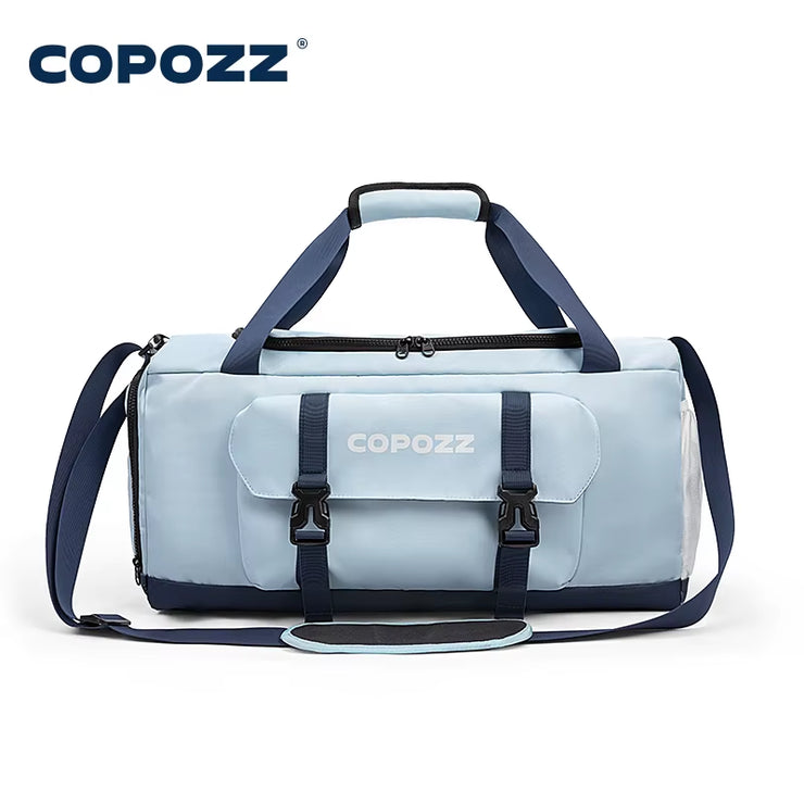 Sports Gym Bag 30L with Shoes Compartment Waterproof Bag Unisex Handbag Crossbody Support Durable Fitness Travel Bags