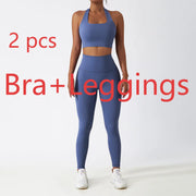 Newest Zipper Long Sleeve Yoga Set 2PCS High Waist Fitness Sport Gym Suit Sportwear Women Set Workout Clothestracksuit Academic