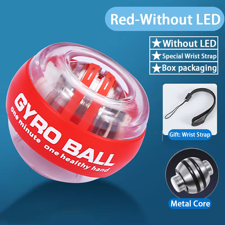 Forearm Exerciser Muscle Fitness Equipment Gyroscope Gyro Wrist Ball Booster Trainer Power Training Aid Sport Gym Equipments ﻿