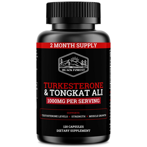 Turkesterone & Tongkat Ali | 1000MG | (Max Purity)