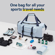 Sports Gym Bag 30L with Shoes Compartment Waterproof Bag Unisex Handbag Crossbody Support Durable Fitness Travel Bags
