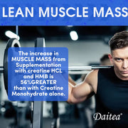 Creatine 3000 Mg Monohydrate - Strength, Muscle, Performance Keto-Friendly Adult Nutritional Supplement