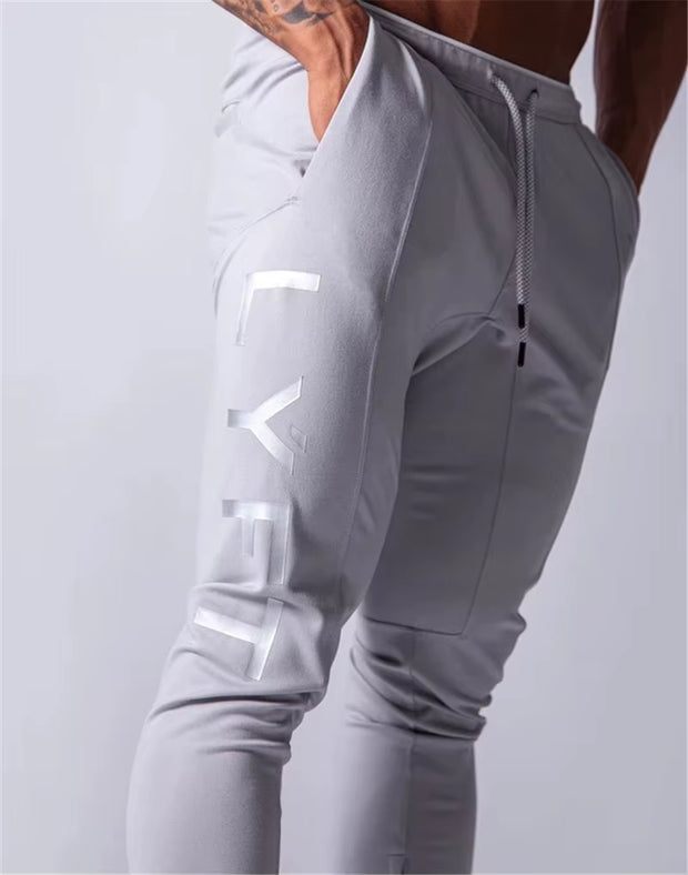 JAPAN Brand Joggers Men Sweatpants Gym Running Pants Mens Fitness Bodybuilding Gym Men Jogging Pants Zipper Sweatpants Trousers