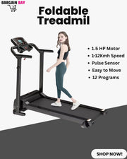 Treadmill Electric Jogging Running Machine Motorised Folding Machine Home Gym UK