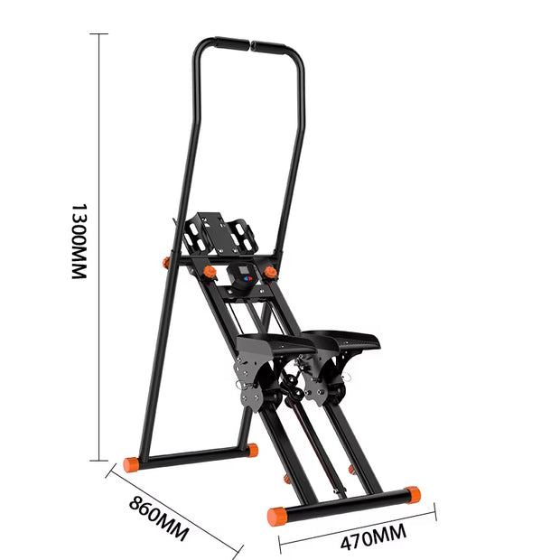 2025Multifunctional Indoor Home Stair Climbing Machine Foldable Stepper Climber