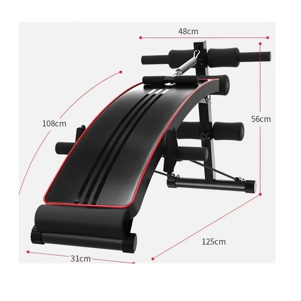 Upgrade Sit-Ups Dumbbell Bench Adjustable Weight Bench for Full Body Workout Multi-Purpose Utility Weight Bench for Home Gym