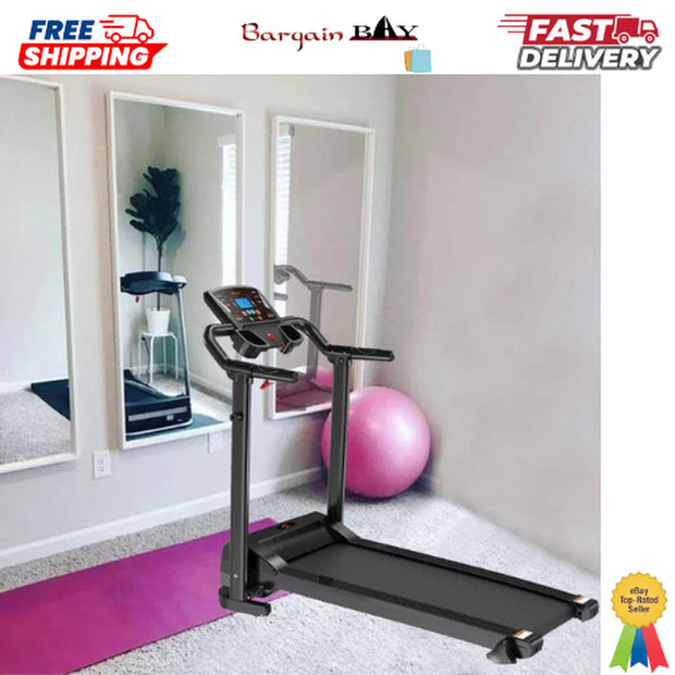 Treadmill Running Jogging Machine Electric Motorized Folding Fitness Home Gym UK