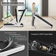Folding Treadmill Electric 1-12KM/H with Bluetooth