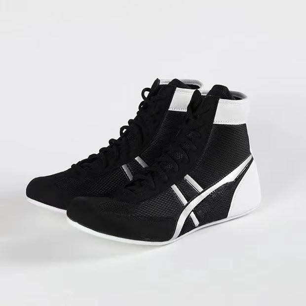 Weightlifting Shoes Boxing Shoes Breathable Wear-Resistant Non-Slip Wrestling Shoes Fighting Sports Shoes Gym Training Shoes