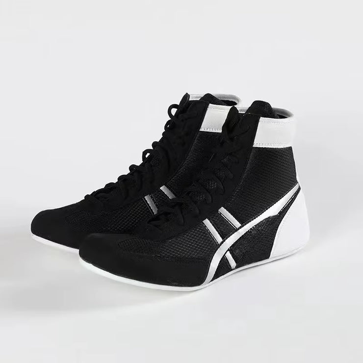 Weightlifting Shoes Boxing Shoes Breathable Wear-Resistant Non-Slip Wrestling Shoes Fighting Sports Shoes Gym Training Shoes