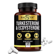 TURKESTERONE & ECDYSTERONE Extracts-Energy Booster,Promote Muscle Growth, Strengthening, Energy and Endurance