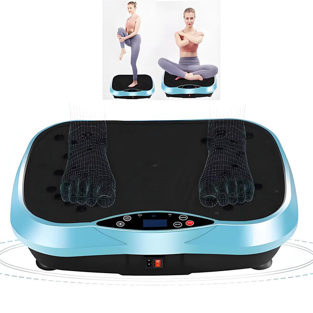 Slimming Vibration Plate Machine Weight Loss & Toning Home Workout Vibration Platform for Full Body Fitness Cellulite Reduction