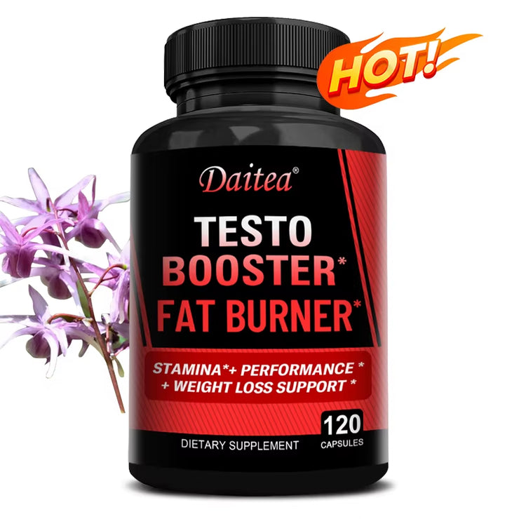 Natural Endurance and Strength Supplement for Men, Energy and Vitality, Fast Recovery, Non-Gmo, Gluten-Free