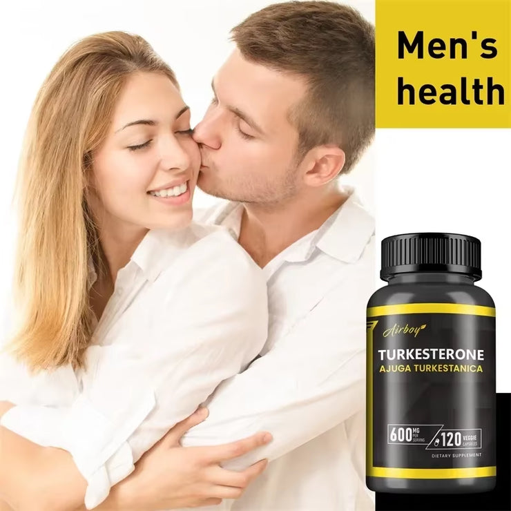 Turkesterone Supplement - Improves Male Performance, Endurance, Motivation, Focus & Muscle Mass