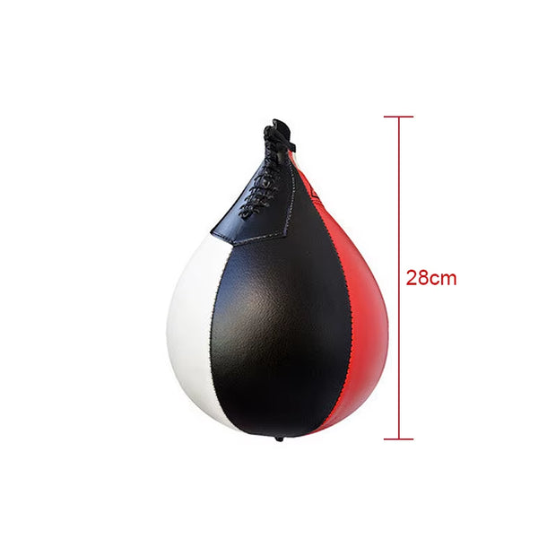 Professional Boxing Pear Shape Speed Ball Inflatable Swivel Punching Boxing Training Bag for Gym Home Boxing Exercise Equipments