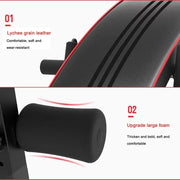 Upgrade Sit-Ups Dumbbell Bench Adjustable Weight Bench for Full Body Workout Multi-Purpose Utility Weight Bench for Home Gym