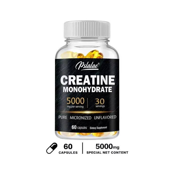 Creatine Monohydrate - Build Muscle, Improve Athletic Performance, Fitness, Energy Production