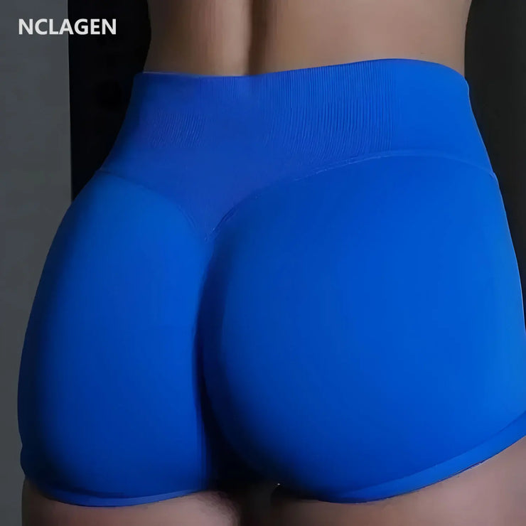 Shorts Women Seamless Gym Wear Low Waist Yoga Bike Sports Workout Fitness Leggings Running Clothing Scrunch Butt Tights