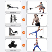 Strength Trainer Adjustable Resistance Machine for Workout Exercise Home Gym