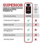 Turkesterone & Tongkat Ali | 1000MG | (Max Purity)