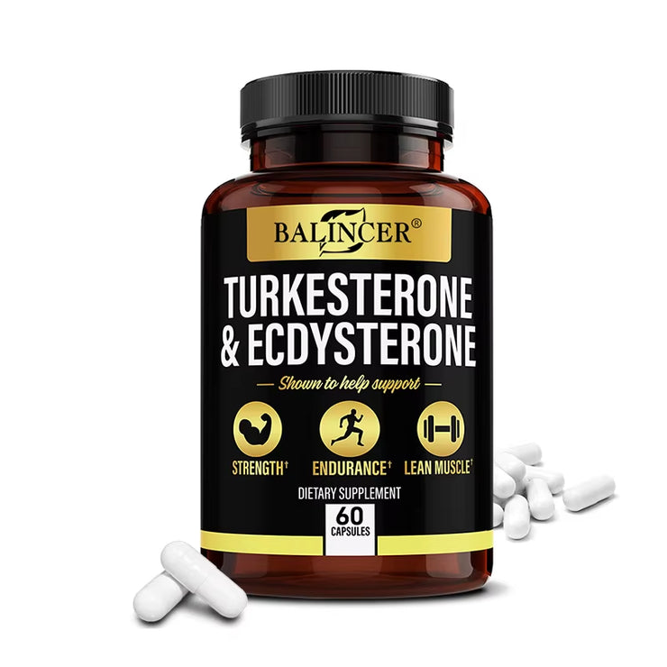 TURKESTERONE & ECDYSTERONE Extracts-Energy Booster,Promote Muscle Growth, Strengthening, Energy and Endurance