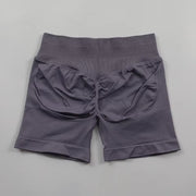 Impact Shorts Women Seamless Roll-Up Sports Shorts Hip Stretch Fitness Clothes Running Shorts Women'S Gym Impact Leggings