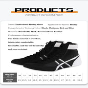Weightlifting Shoes Boxing Shoes Breathable Wear-Resistant Non-Slip Wrestling Shoes Fighting Sports Shoes Gym Training Shoes
