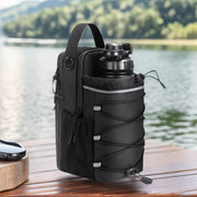 Magnetic Gym Bag Magnetic Sling Pocket Bottle Holder Crossbody Bag Gym Pouch for Men Women Gym Accessories Organizer