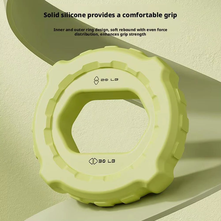 Hand Fitness Finger Grips Intensity Silicone Hand Muscle Strengthener Carpal Expander Exercise Gym Gripper