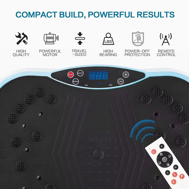 Vibration Slimming Plate Machine for Weight Loss Cellulite Reduction Home Training Equipment Full Body Fitness Muscle Recovery