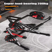 Household Commercial Squatting Machine, Load-Bearing Festival, Full-Body Exercise, 12 Gears Can Be Adjusted, 200Kg