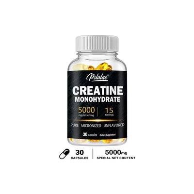 Creatine Monohydrate - Improves Athletic Performance, Strength, Endurance and Muscle Building