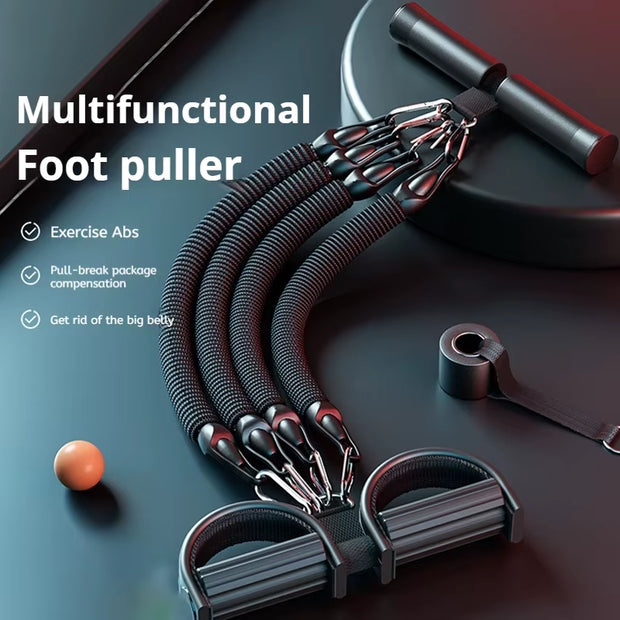 Pedal Tension Rope Puller Exercise Superior Quality Multi-Functional Fitness Exercise Resistance Band Men Sports Gym Equipment