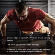 Catfit Creatine Monohydrate Sports Drink Improve Gain Strength Build Muscle&Enhance Athletic Muscle Protein Gym Performance